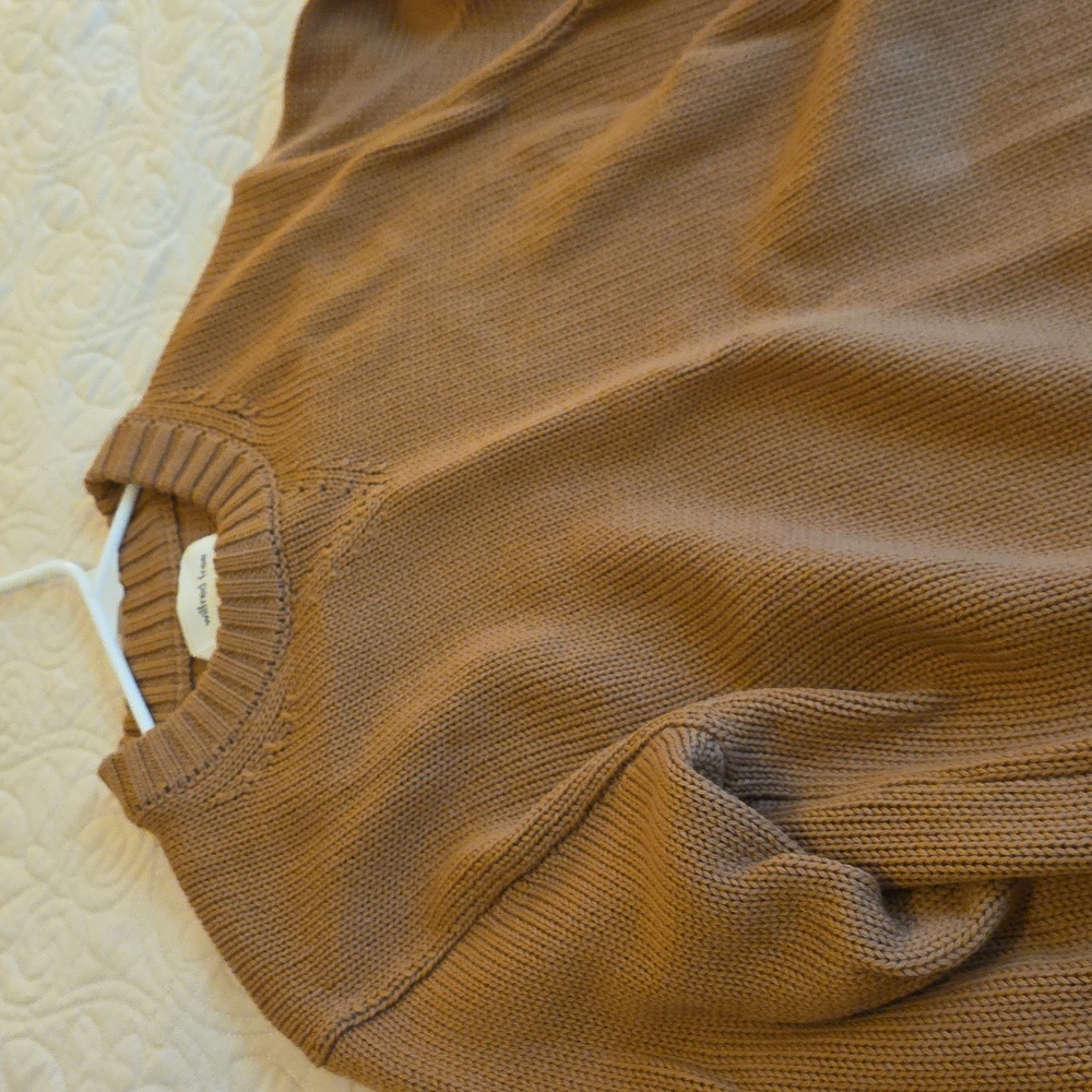 Wilfred Taupe Women's Crew Neck Sweater 2xs - Picture 6 of 7
